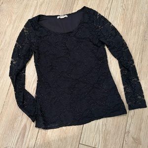 Banana Republic Stretch Lace Shirt